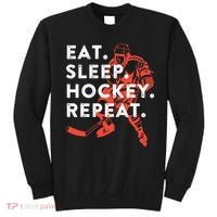 Eat Sleep Hockey Repeat Gift TShirt Sweatshirt thumb 0