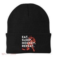 Eat Sleep Hockey Repeat Gift TShirt Beanie thumb 0