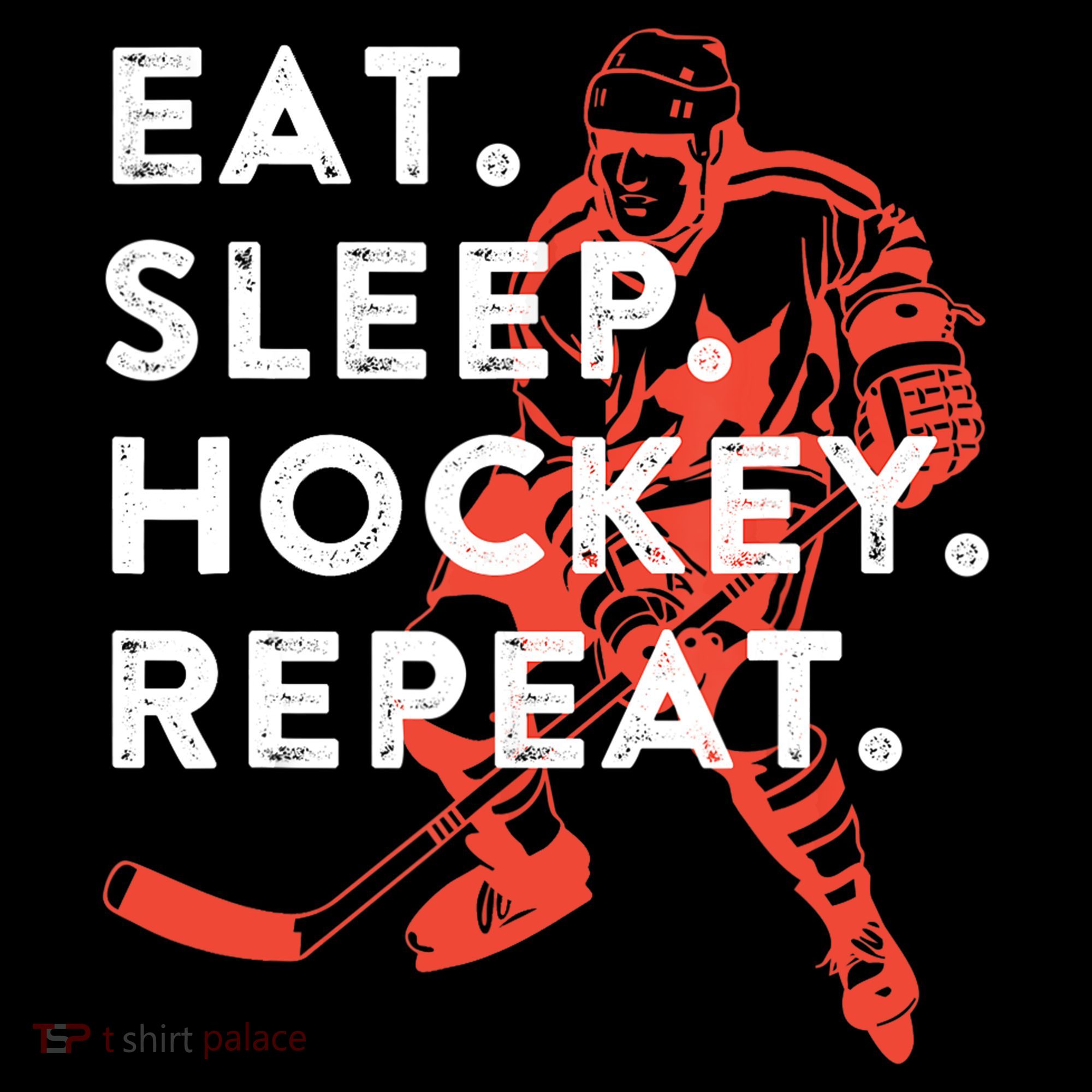 Eat Sleep Hockey Repeat Gift TShirt Women's T-Shirt