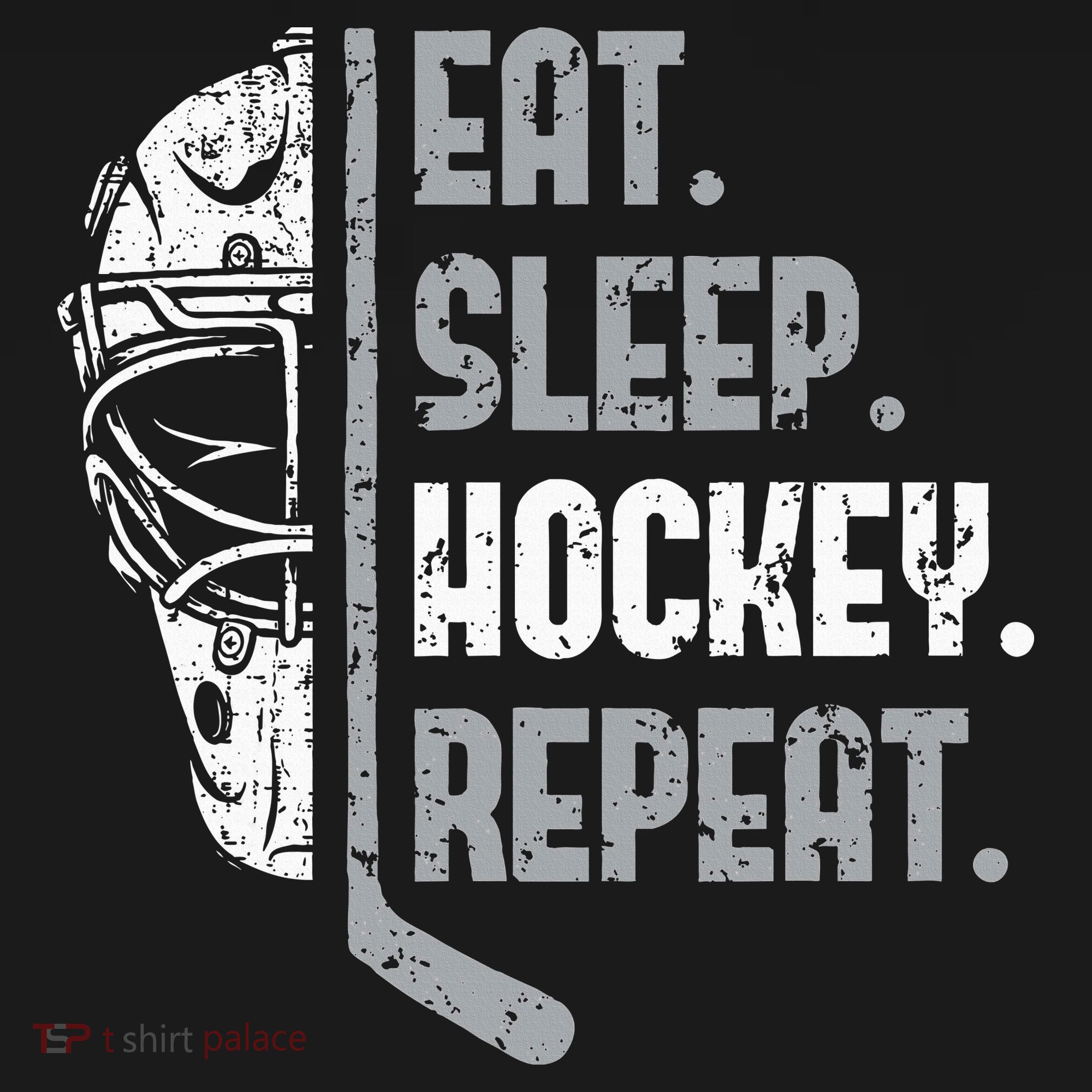 Eat Sleep Hockey Repeat Ice Hockey Women's Hoodie