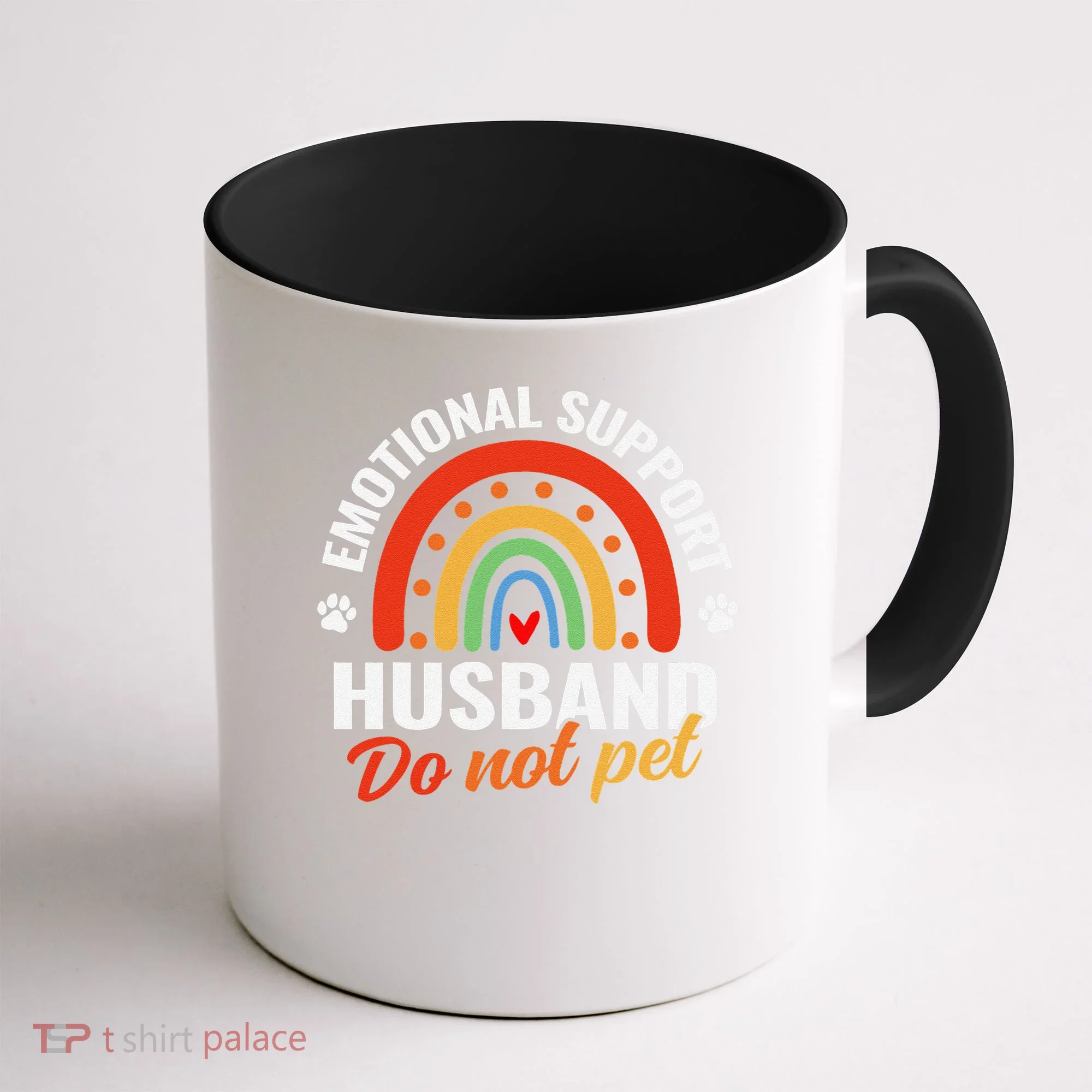 Emotional Support Husband Do Not Pet Coffee Mug