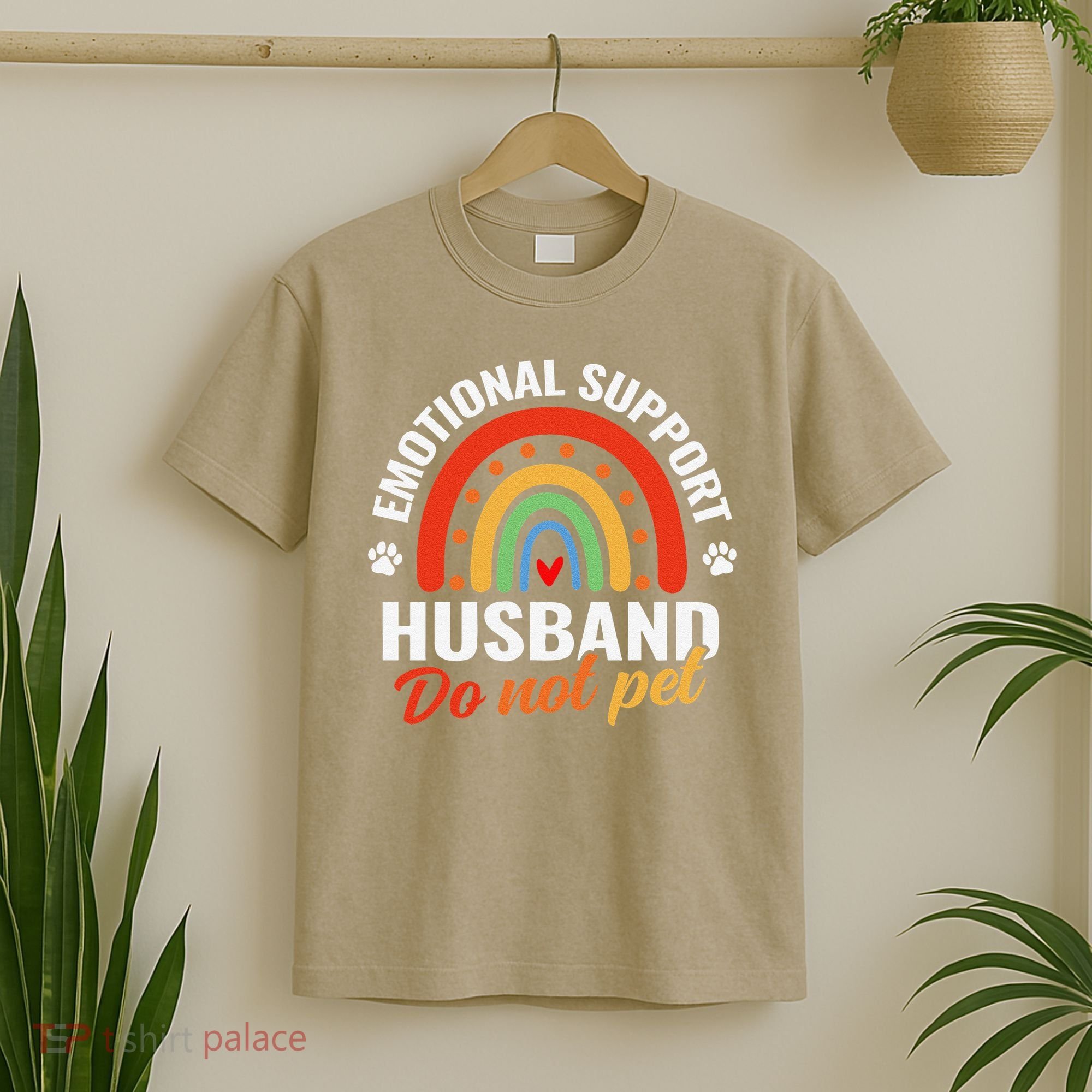 Emotional Support Husband Do Not Pet T-Shirt