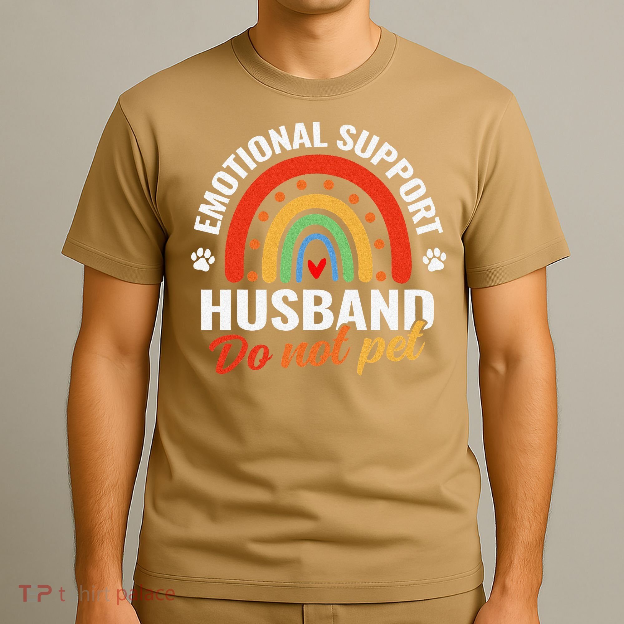 Emotional Support Husband Do Not Pet T-Shirt