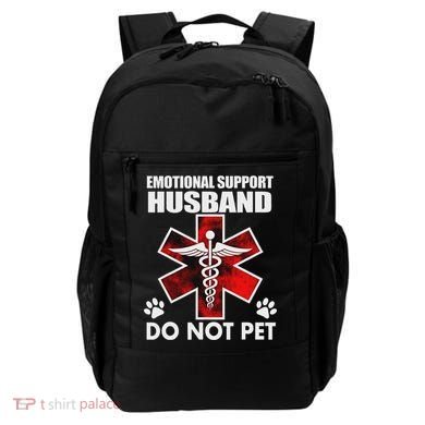 Emotional Support Husband Do Not Pet Backpack