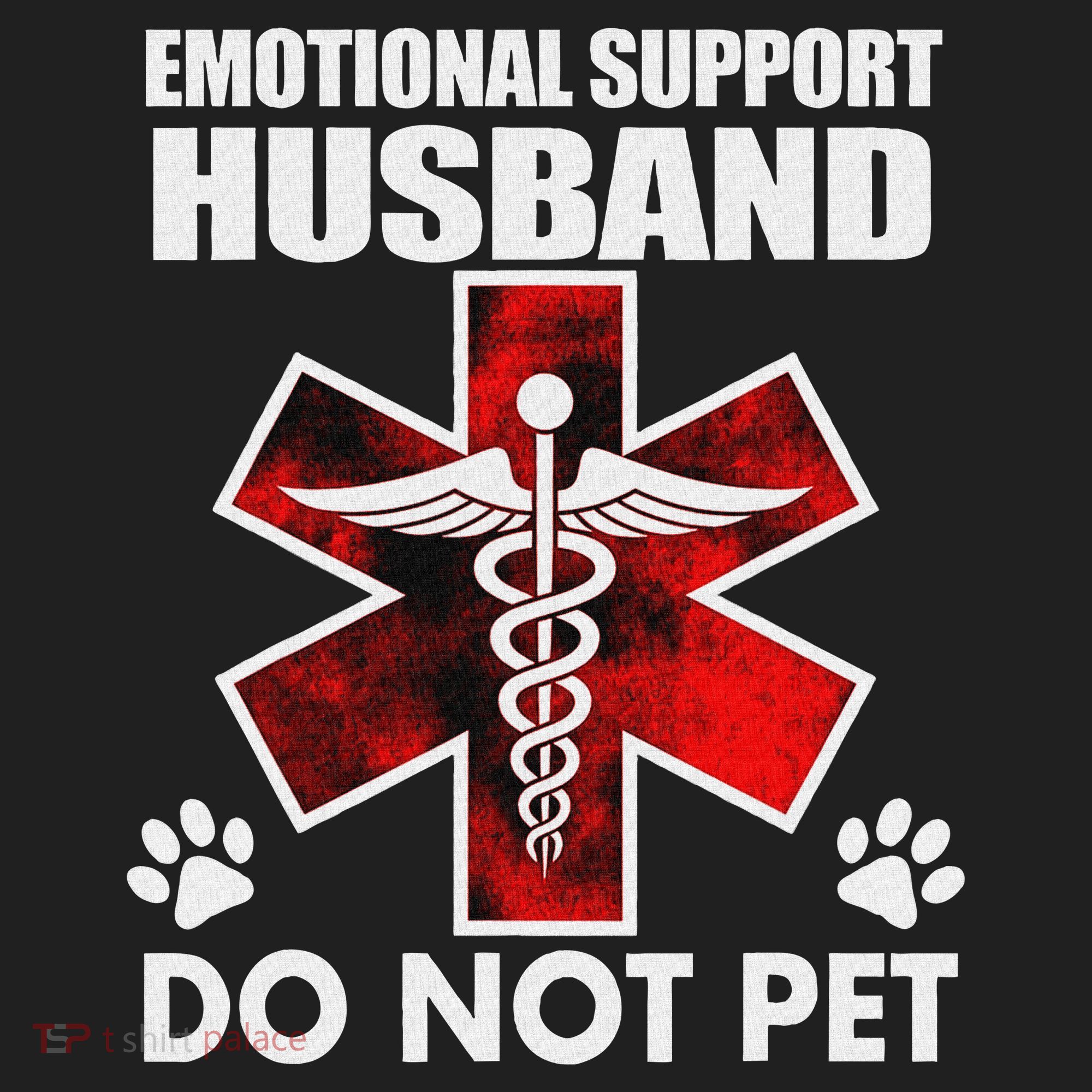Emotional Support Husband Do Not Pet Tumbler