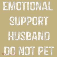 Emotional Support Husband Do Not Pet Sweatshirt thumb 2
