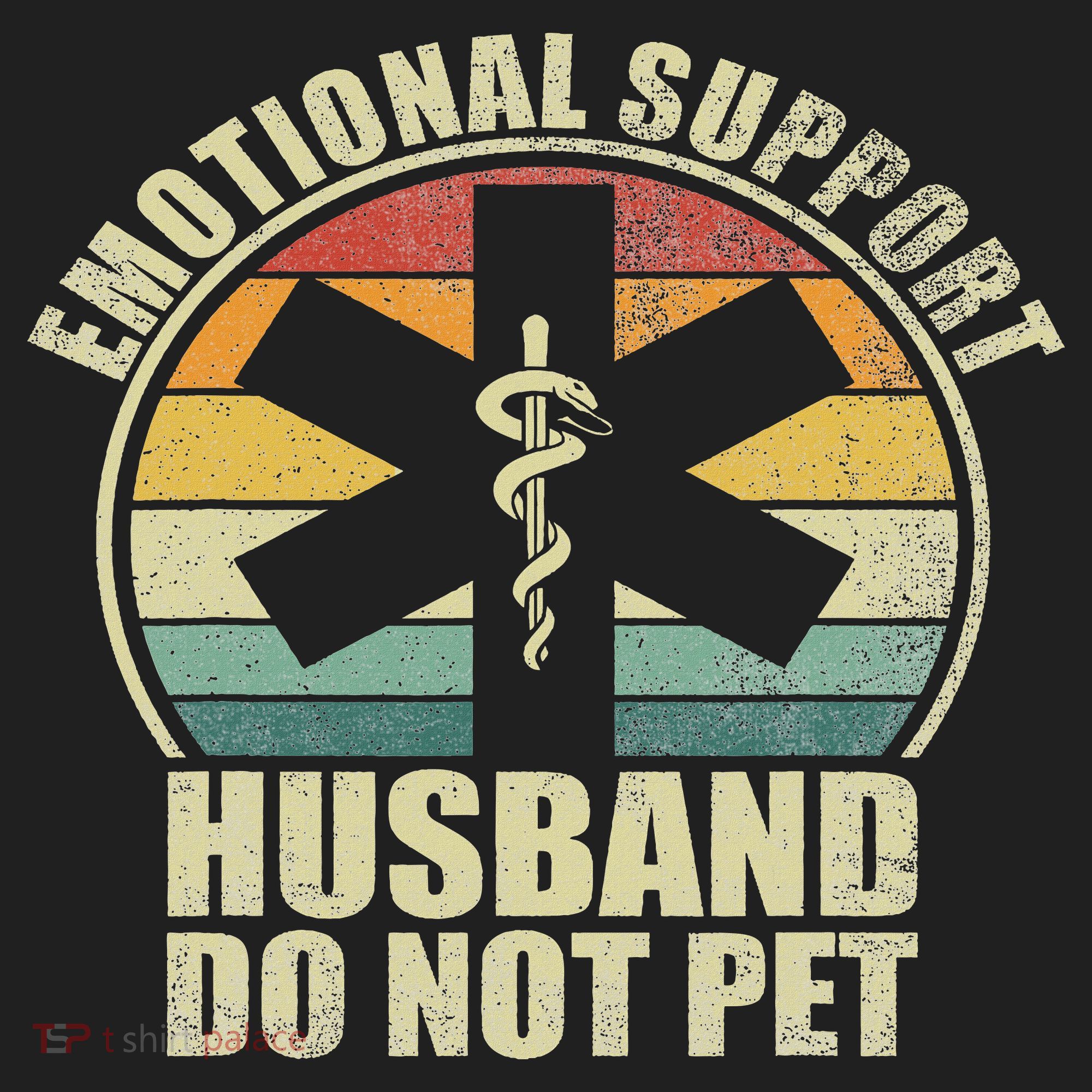 Emotional Support Husband Do Not Pet Tumbler