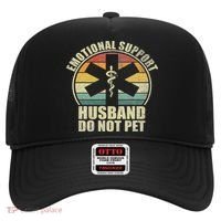 Emotional Support Husband Do Not Pet Hat thumb 0