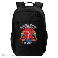 Emotional Support Husband Do Not Pet Backpack thumb 0