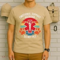 Emotional Support Husband Do Not Pet T-Shirt thumb 6