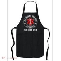 Emotional Support Husband Do Not Pet Apron thumb 0