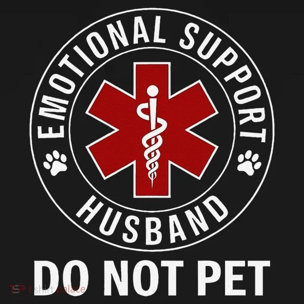 Emotional Support Husband Do Not Pet Tank Top