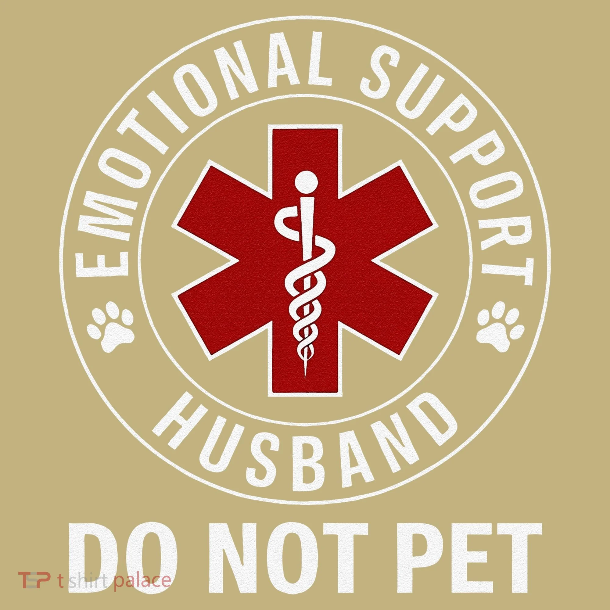 Emotional Support Husband Do Not Pet Sweatshirt
