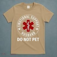 Emotional Support Husband Do Not Pet T-Shirt thumb 5