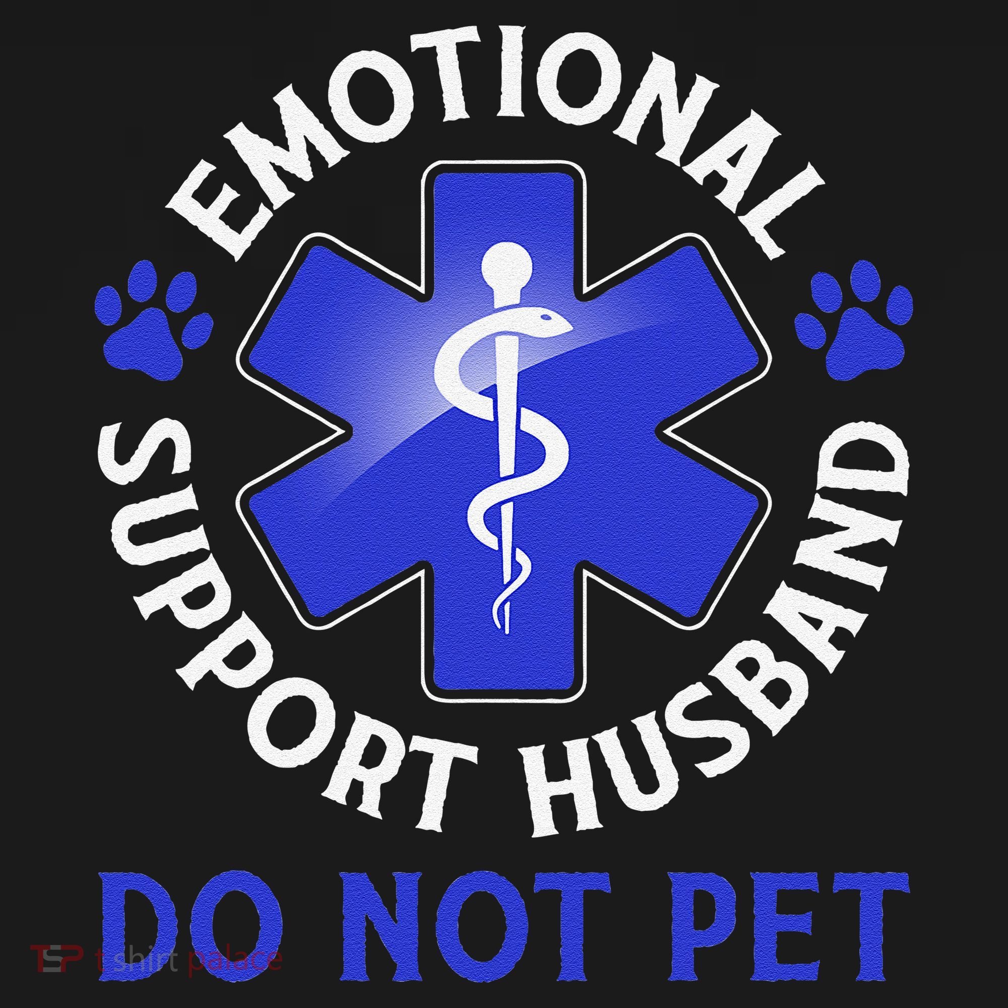 Emotional Support Husband Do Not Pet Marriage Humor Funny Bucket Hat
