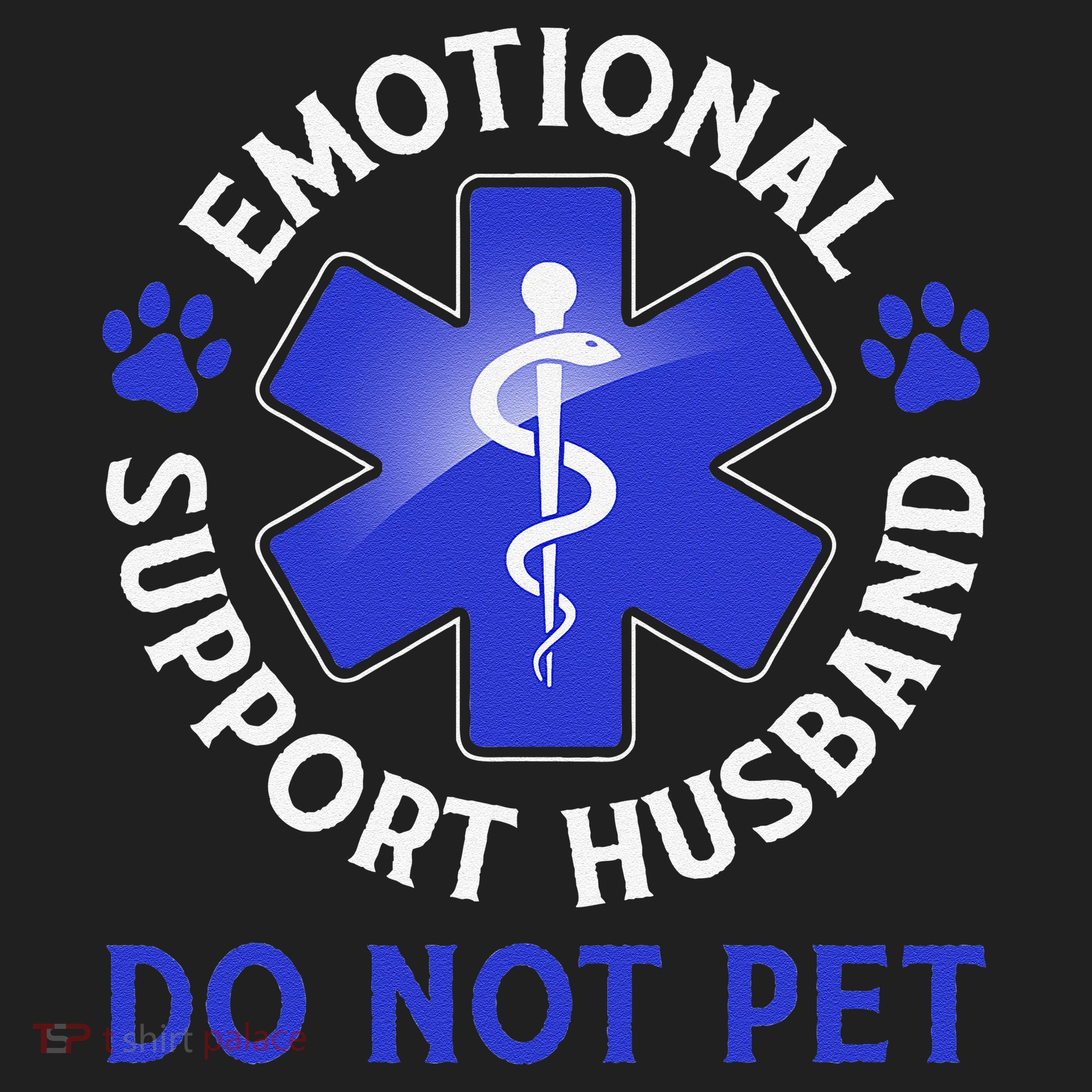 Emotional Support Husband Do Not Pet Marriage Humor Funny Beanie