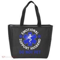 Emotional Support Husband Do Not Pet Marriage Humor Funny Tote Bag thumb 0