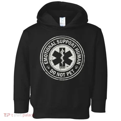 Emotional Support Human Toddler Hoodie