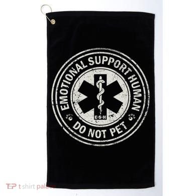 Emotional Support Human Golf Towel