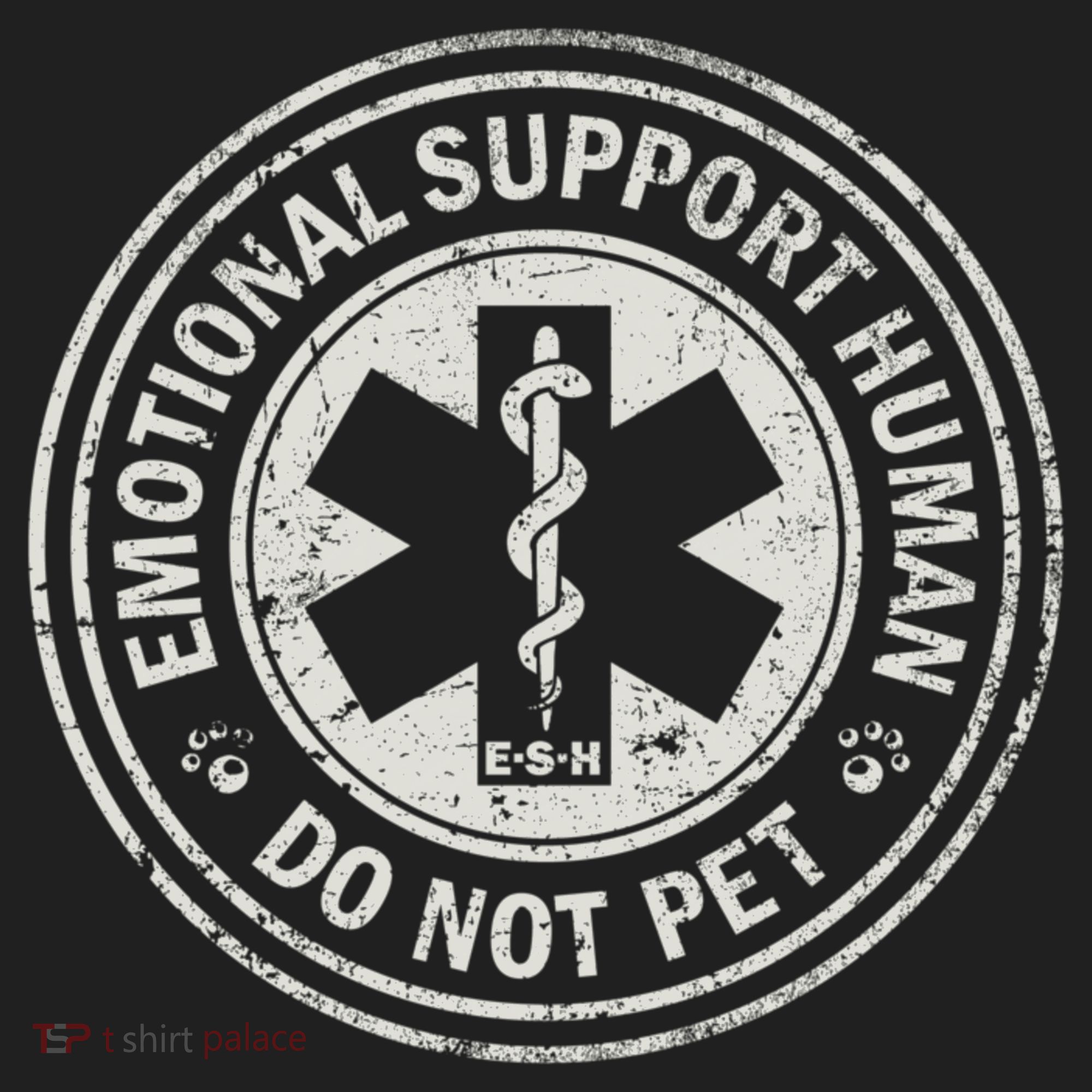 Emotional Support Human Golf Towel
