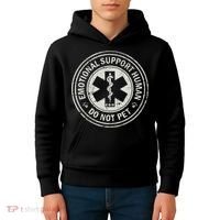 Emotional Support Human Kids Hoodie thumb 4