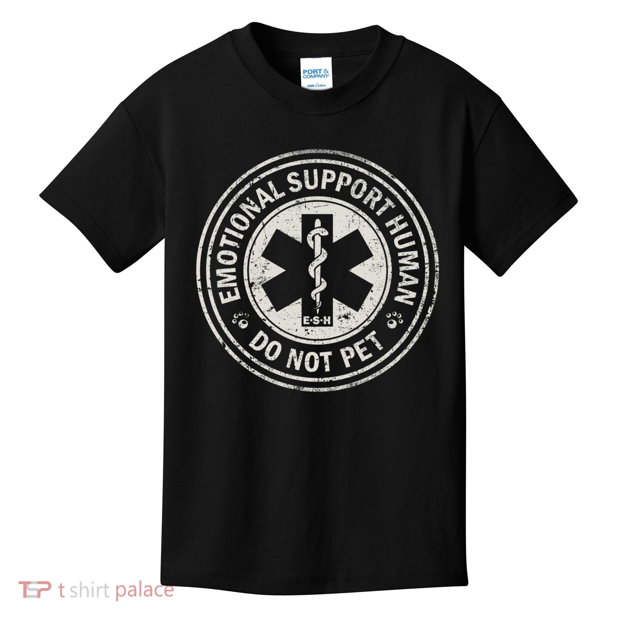 Emotional Support Human Kids T-Shirt