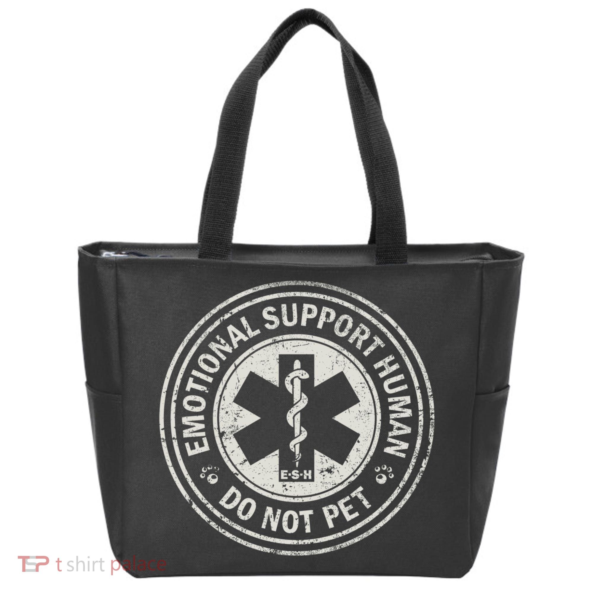 Emotional Support Human Tote Bag