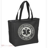 Emotional Support Human Tote Bag thumb 2