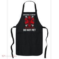 Emotional Support Husband Do Not Pet Apron thumb 0