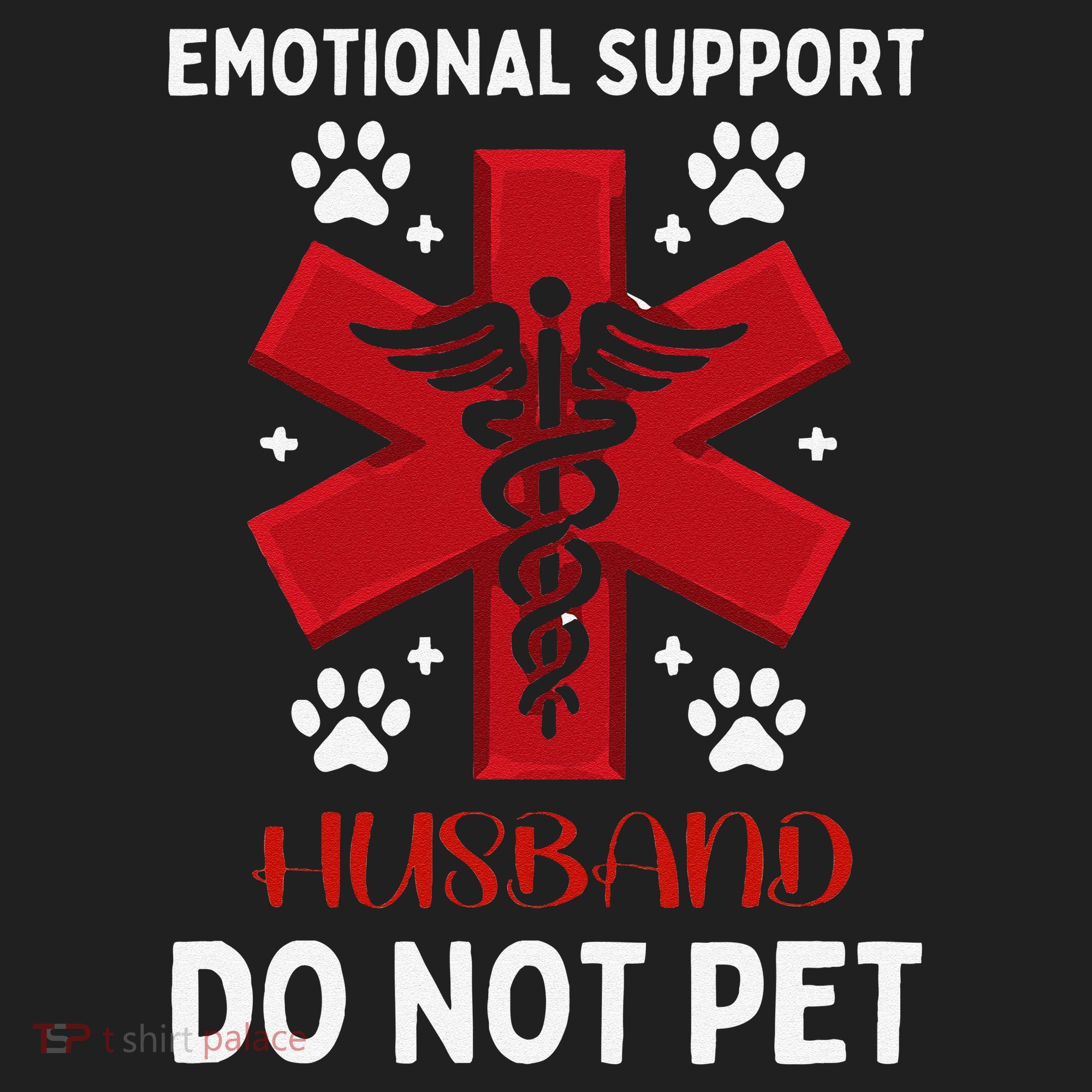 Emotional Support Husband Do Not Pet Tumbler
