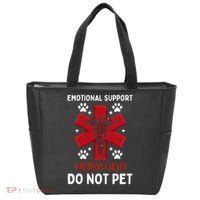 Emotional Support Husband Do Not Pet Tote Bag thumb 0
