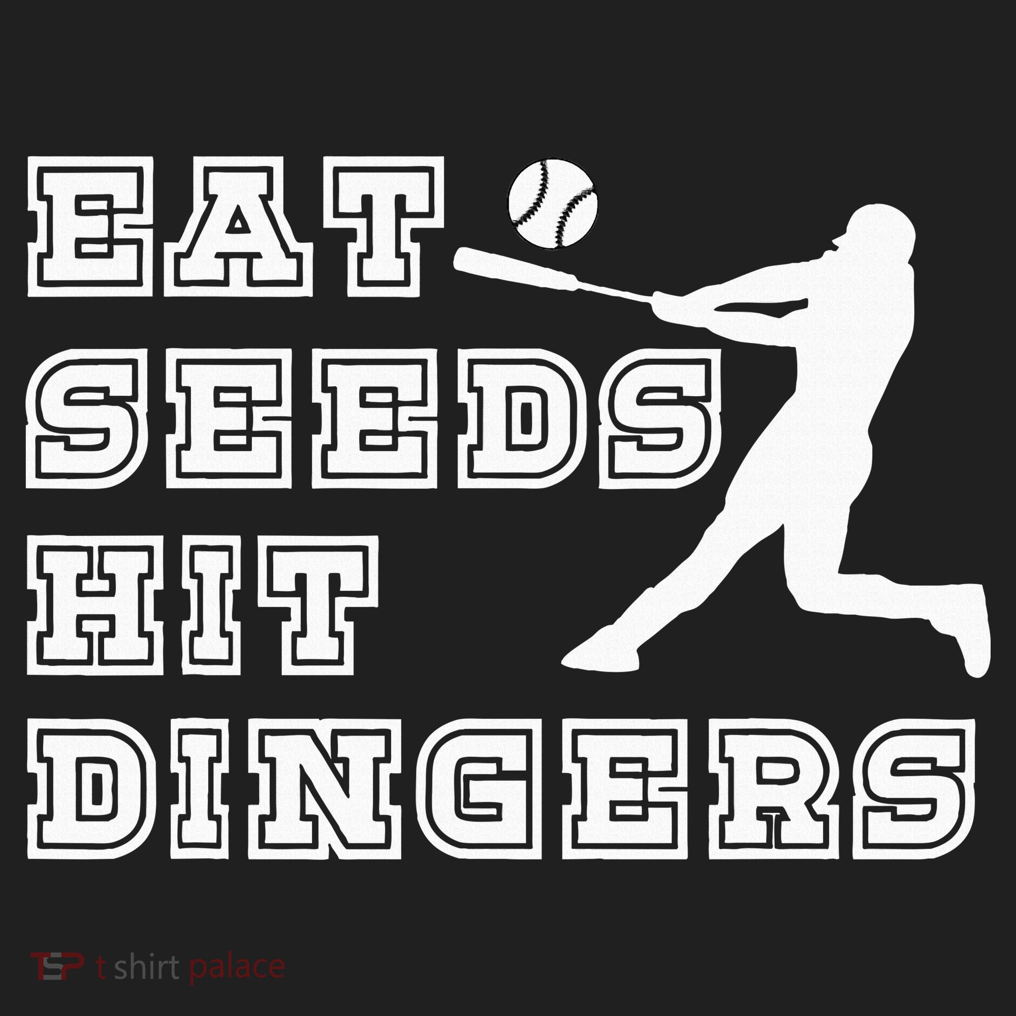 Eat Seeds Hit Dinger Baseball Lover Women's Sweatshirt