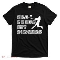 Eat Seeds Hit Dinger Baseball Lover T-Shirt thumb 0