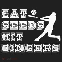 Eat Seeds Hit Dinger Baseball Lover Tumbler thumb 3