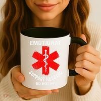 Emotional Support Husband Do Not Pet Coffee Mug thumb 3