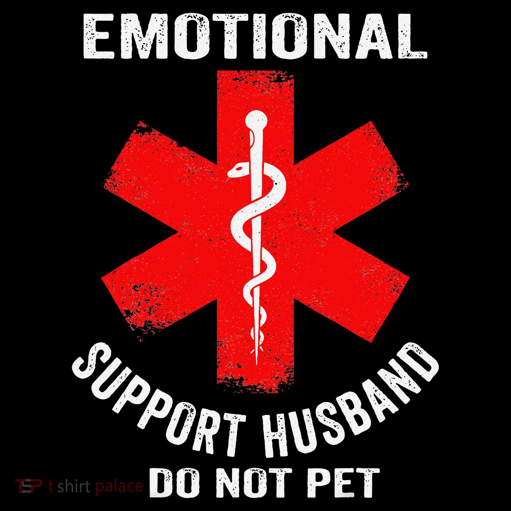 Emotional Support Husband Do Not Pet Coffee Mug