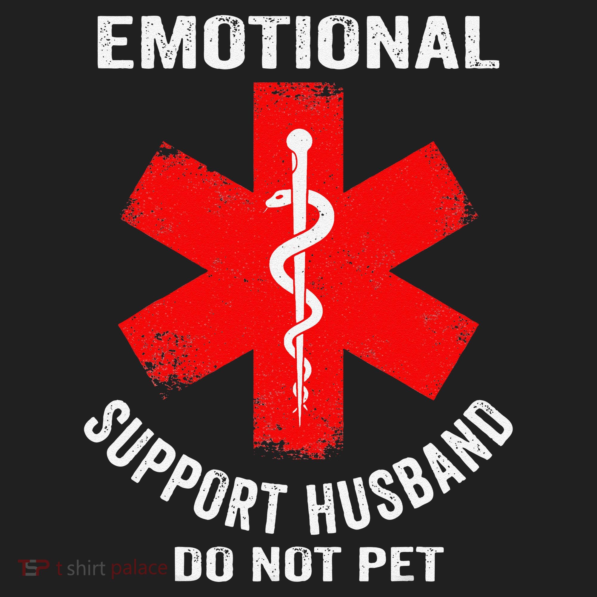 Emotional Support Husband Do Not Pet Tumbler