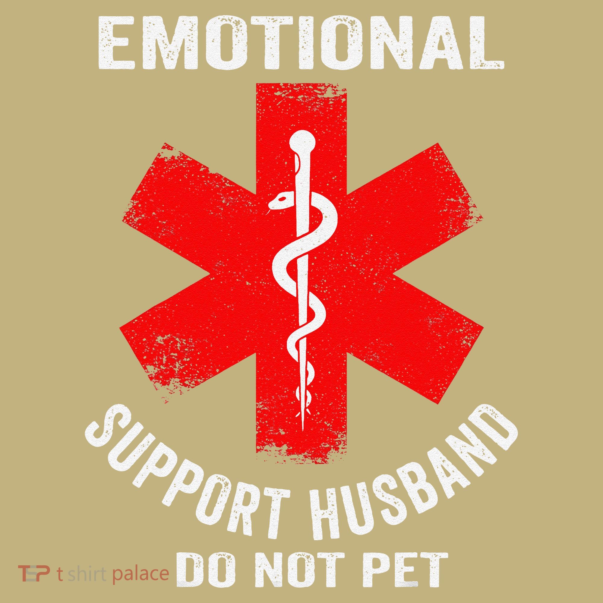 Emotional Support Husband Do Not Pet Sweatshirt