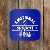 Emotional Support Hu Tal Health Counselor Gift Coaster thumb 0