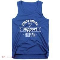 Emotional Support Hu Tal Health Counselor Gift Tank Top thumb 0