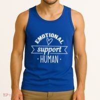 Emotional Support Hu Tal Health Counselor Gift Tank Top thumb 3