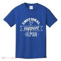 Emotional Support Hu Tal Health Counselor Gift Kids T-Shirt thumb 0