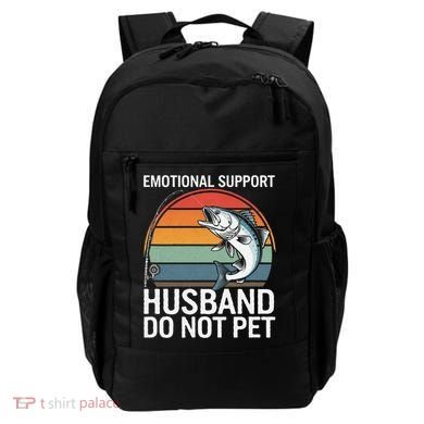 Emotional Support Husband Do Not Pet Backpack