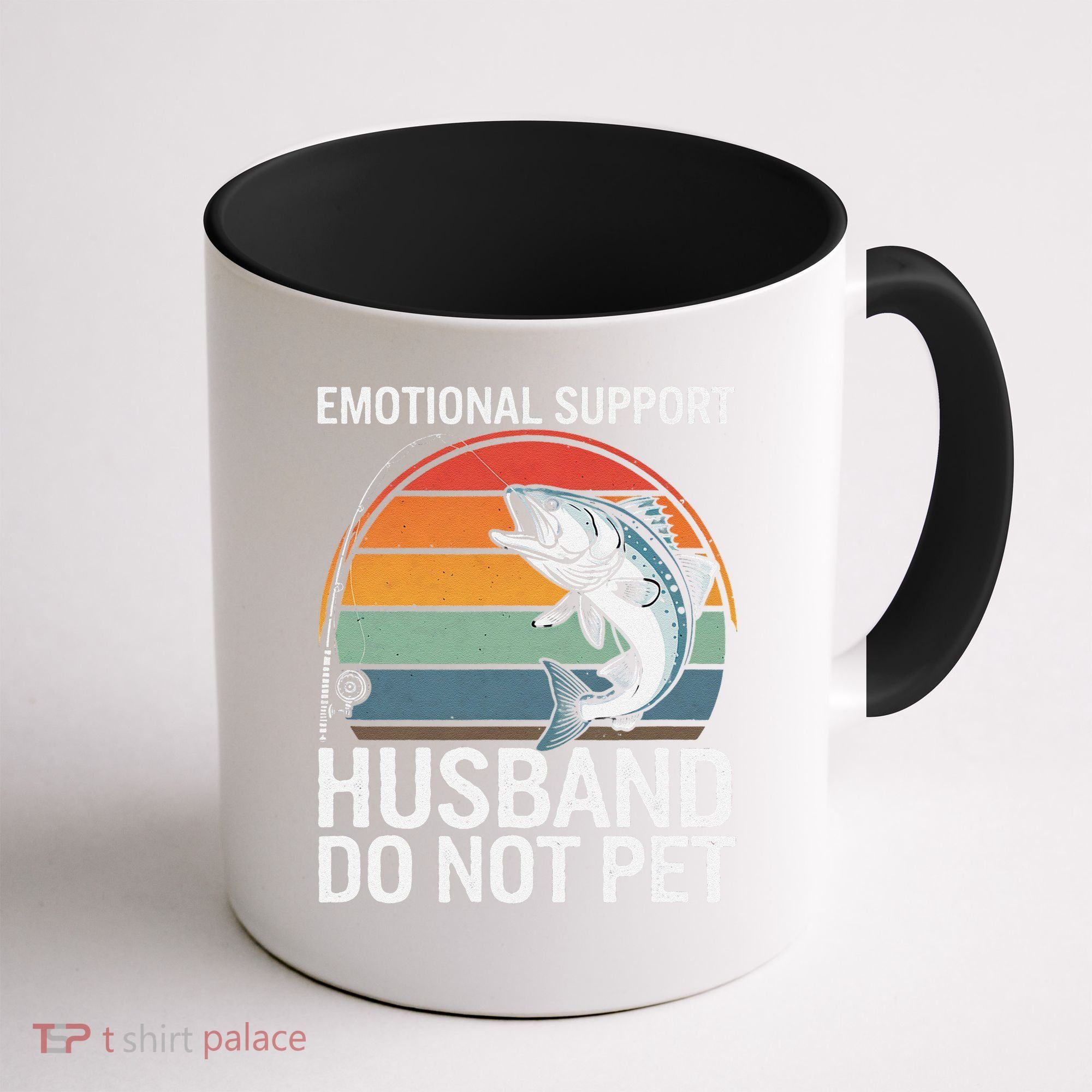 Emotional Support Husband Do Not Pet Coffee Mug
