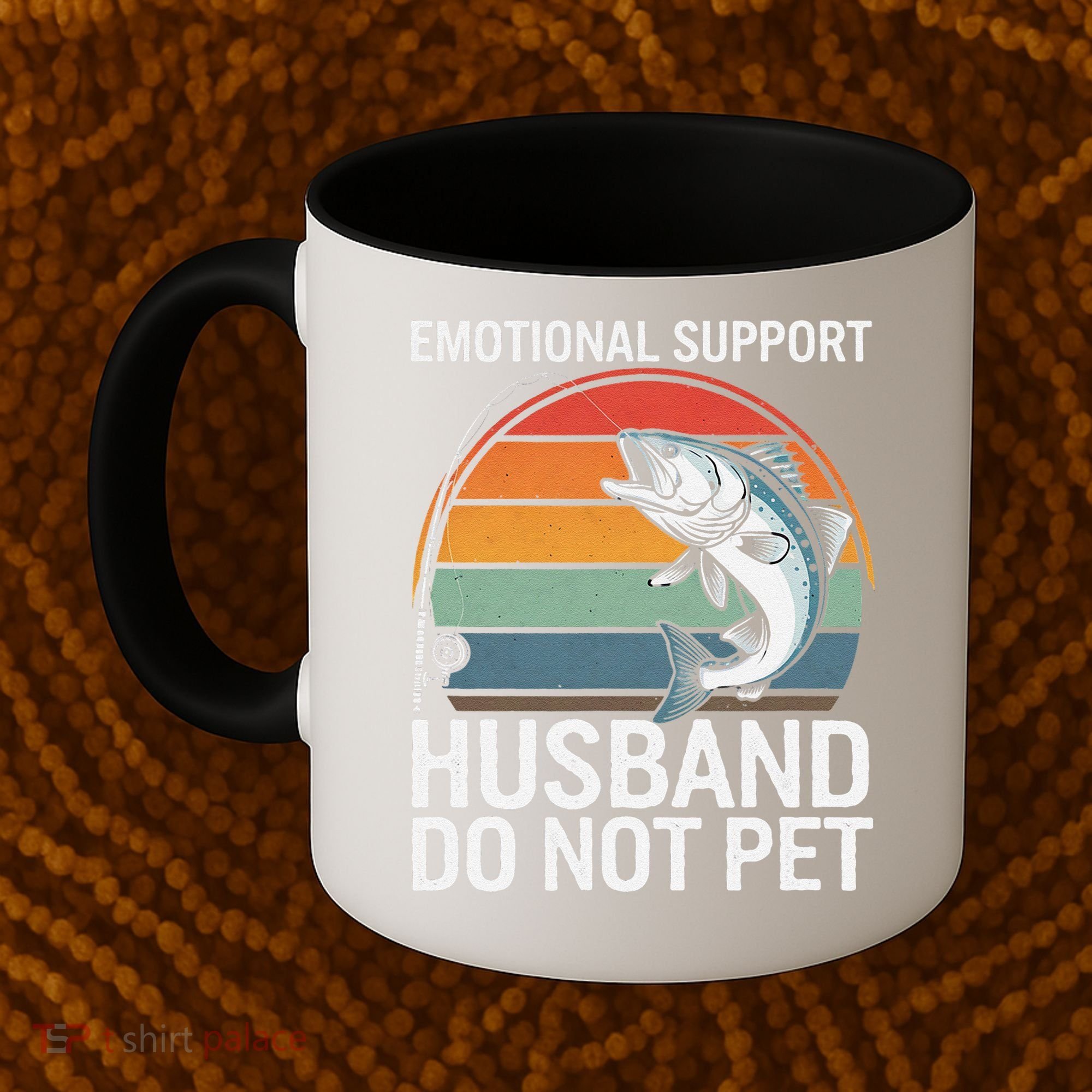 Emotional Support Husband Do Not Pet Coffee Mug