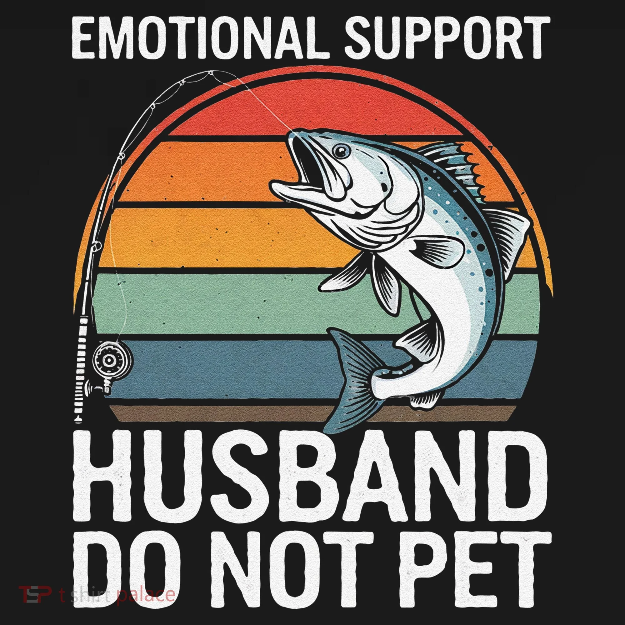 Emotional Support Husband Do Not Pet Tank Top
