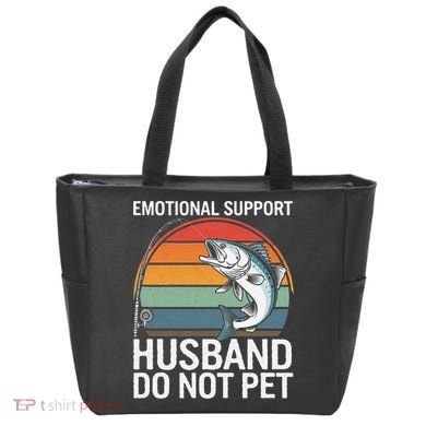 Emotional Support Husband Do Not Pet Tote Bag