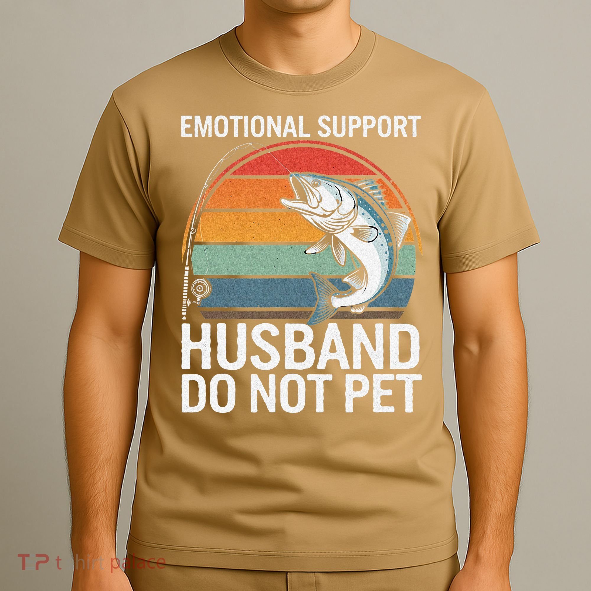 Emotional Support Husband Do Not Pet T-Shirt