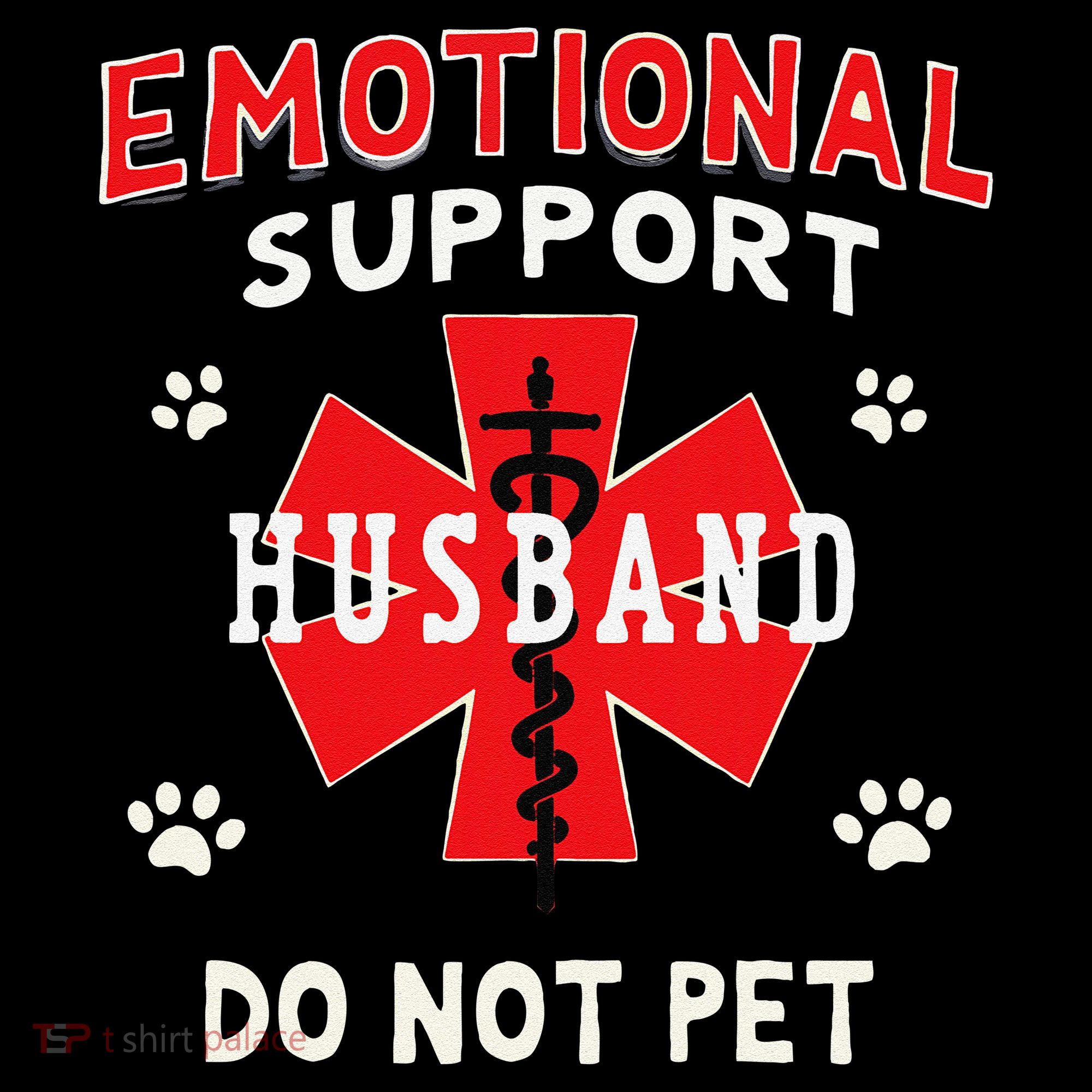 Emotional Support Husband Do Not Pet Visor