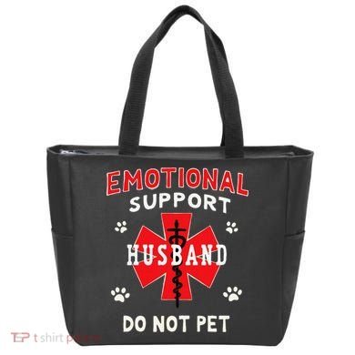 Emotional Support Husband Do Not Pet Tote Bag